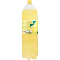 Refresco de limón EROSKI, botella 2 litros
