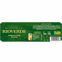 Cebollitas agridulces RIOVERDE, frasco 180 g 