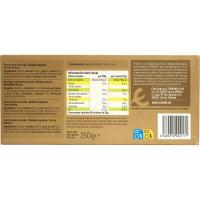 Turrón de yema tostada EROSKI, caja 250 g