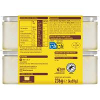 Mousse de limón LA LECHERA, pack 4x59 g