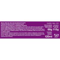Mejillón picante PALACIO DE ORIENTE, lata 115 g