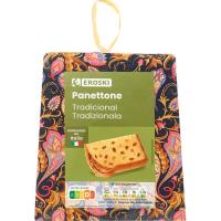 Panettone EROSKI, caja 500 g