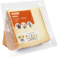 Queso Ibérico curado EROSKI, cuña 400 g