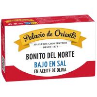 Bonito bajo en sal PALACIO DE ORIENTE, lata 111 g