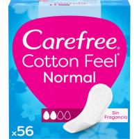 Protector normal CAREFREE, caja 56 uds Protector normal CAREFREE, caja 56 uds