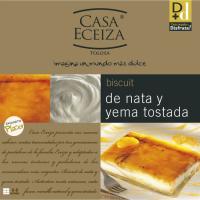 CASA ECEIZA biscuit esne gain eta gorringo tarta, kutxa 550 g