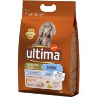 Alimento para perro mediano-maxi junior ULTIMA, saco 3 kg