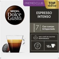 Café expresso intenso DOLCE GUSTO, caja 16 uds