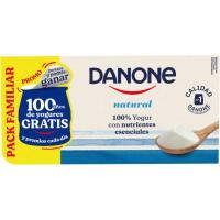 Danone Yogur sabores (fresa,coco,piña, mango) Pack 8 x 120 g