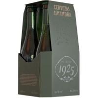 Cerveza Reserva 1925 ALHAMBRA, pack botellín 4x33 cl
