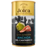 Aceitunas rellenas de anchoa del CANTÁBRICO JOLCA, lata 150 g