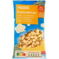 Palomitinas de maíz sabor mantequilla EROSKI, bolsa 55 g