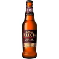 Cerveza SAN MIGUEL Selecta, botellín 33 cl