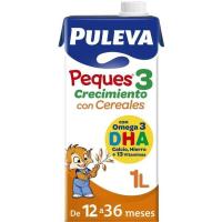 Leche peques3 crecimiento con omega Puleva brik 1 l - Supermercados DIA