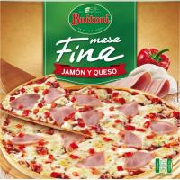 Pizza masa fina de jamón-queso BUITONI, caja 320 g