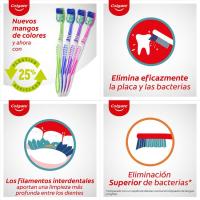 Cepillo dentral Extra Clean COLGATE, pack 4 uds