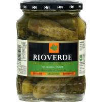 Pepinillos agridulces RIOVERDE, frasco 380 g 