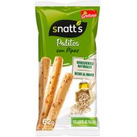 Palitos de cereales con pipas SNATT`S, bolsa 62 g