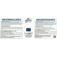 Ambientador absorbeolor olor lavanda GLADE, pack 2 uds