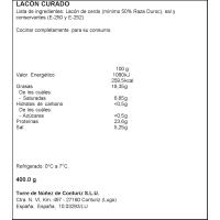 Lacón en porciones TORRE NUÑEZ, pieza al peso - pieza aprox. 450 g