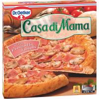 Pizza Casa Mama Prosciutto-Funghi DR. OETKER, caja 405 g