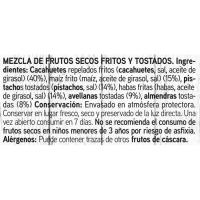 Mix de frutos secos classic EROSKI, tarrina 165 g