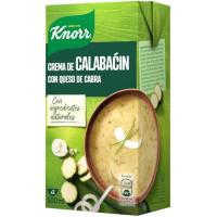 Crema de calabacín con quesito KNORR, brik 500 ml