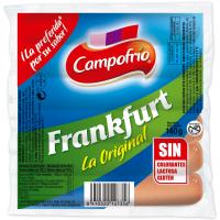 Salchichas Frankfurt CAMPOFRÍO, sobre 140 g