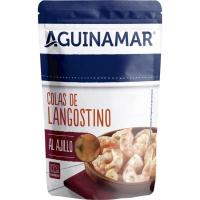 Colas de langostino al ajillo AGUINAMAR, sobre 105 g