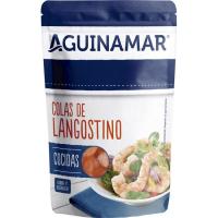 Colas de langostino al natural AGUINAMAR, sobre 90 g