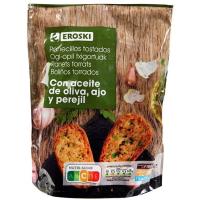 Panecillos con ajo EROSKI, paquete 160 g