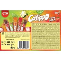 Helado Supermix CALIPPO, 5 uds, caja 525 g