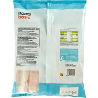 Filete de merluza sin piel EROSKI BASIC, bolsa 900 g