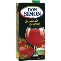 Zumo de tomate DON SIMON, brik 1 litro