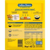 Sopa de ave con fideos GALLINA BLANCA, pack 3x76 g