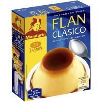 Flan clásico MANDARIN, 6 unid., caja 180 g