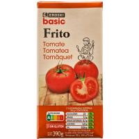 Tomate frito EROSKI basic, brik 390 g