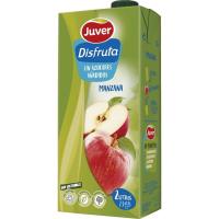 Néctar de manzana sin azúcar JUVER, brik 2 litros