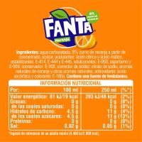 Refresco de naranja FANTA, botellín 50 cl