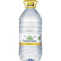 Agua mineral FUENTE LIVIANA, garrafa 6 litros