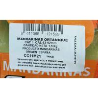 Mandarina para zumo, malla 1,5 kg