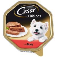 Paté con buey para perro CÉSAR, tarrina 150 g