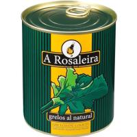 Grelos al natural A ROSALEIRA, lata 500 g