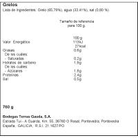 Grelos al natural A ROSALEIRA, lata 500 g