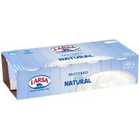 Yogur natural LARSA, pack 8x130 g