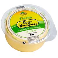 Queso tierno TRES OSCOS, pieza 750 g