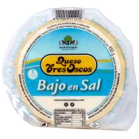 Queso baby bajo en sal TRES OSCOS, pieza 450 g