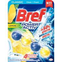 Limpiador wc poder activo limón BREF, pack 1 ud