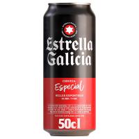 Cerveza ESTRELLA GALICIA, lata 50 cl
