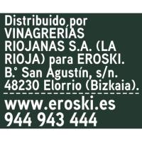 Crema balsámica de manzana EROSKI, botella 25 cl